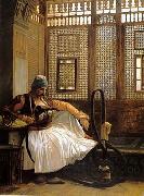 unknow artist Arab or Arabic people and life. Orientalism oil paintings  463